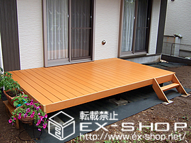 のウッドデッキ リウッドデッキII 施工例