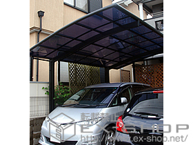 のカーポート カーブポートシグマIII 積雪〜20cm対応 施工例