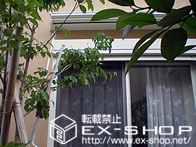 のオーニング・日よけ 彩鳥C型 ボックスタイプ 手動式 施工例