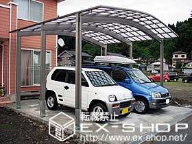 のカーポート レグナスポートシグマ? ワイドタイプ 積雪〜100cm対応 施工例