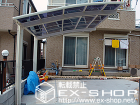 のカーポート カーブポートシグマ? 積雪〜20cm対応 施工例