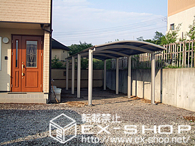 のカーポート レイナワンポート 縦連棟タイプ 積雪〜20cm対応 施工例