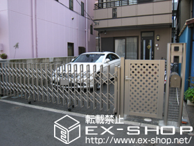 の 機能門柱4型　門柱仕様　 施工例