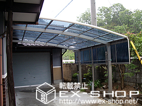 のカーポート レイナベーカポート 積雪〜20cm対応 施工例