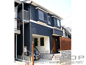 のバルコニー アクトステージA型 太格子 柱建て式 施工例