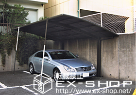 のカーポート カーブポートシグマIII 積雪〜20cm対応 施工例