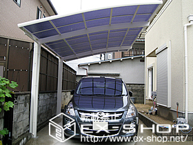 のカーポート カーブポートシグマ? 積雪〜20cm対応 施工例