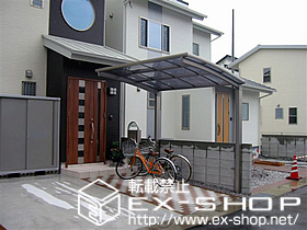 のカーポート カーブポートシグマIIIミニ 積雪〜20cm対応 施工例