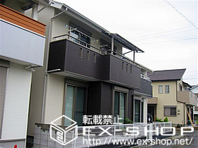 のバルコニー・ベランダ屋根 ライザーテラスII F型 単体 屋根タイプ 積雪〜20cm対応 施工例