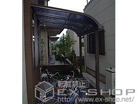 のテラス屋根 アルファテラス RB型 単体 テラスタイプ 積雪〜20cm対応 施工例