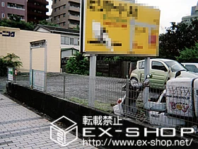 LIXIL リクシル(TOEX)のフェンス・柵・塀 ハイグリッドフェンスN8型 フリーポールタイプ 施工例