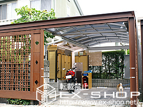 のフェンス・柵 ハイグリッドフェンスN8型 施工例