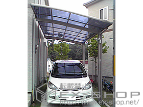 のカーポート カーブポートシグマIII 積雪〜20cm対応 施工例