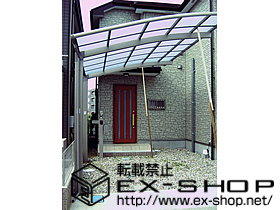 のカーポート カーブポートシグマIII　積雪〜20ｃｍ 施工例