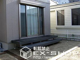 YKKAPのウッドデッキ リウッドデッキII 施工例