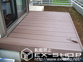 のウッドデッキ リコステージII 単体 施工例