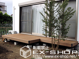 のウッドデッキ リコステージII 単体 施工例