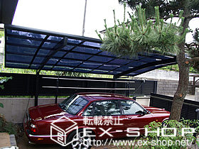 のカーポート カーブポートシグマIII 積雪〜20cm対応 施工例