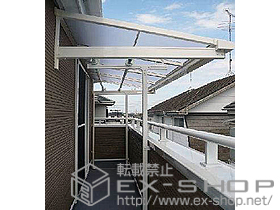 のバルコニー・ベランダ屋根 ライザーテラスII F型 施工例