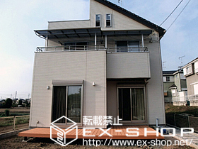 のバルコニー・ベランダ屋根 センティII F型 単体 躯体式バルコニー屋根 積雪〜20cm対応 施工例