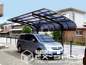 のカーポート テールポートシグマIII 積雪〜20cm対応 施工例