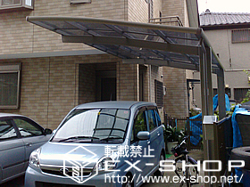 のカーポート カーブポートシグマIII 積雪〜20cm対応 施工例