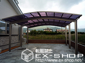 のカーポート レグナスポートシグマ? 3000 ワイド 施工例