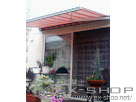 のオーニング・日よけ 彩鳥C型 ボックスタイプ 手動式 施工例