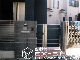 の門扉 ライフモダン門扉 MM-YA型 親子仕様 施工例