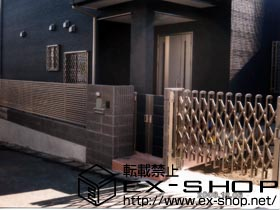 のカーゲート アルピタHG 525W ロング柱使用 施工例