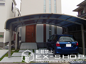 のカーポート レイナキャップツインポート 積雪〜20cm対応 施工例