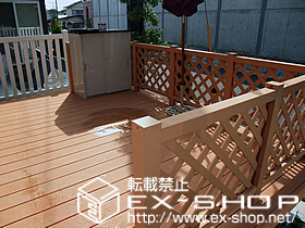 のウッドデッキ リウッドデッキII 施工例