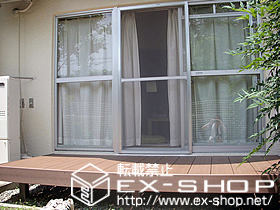 のウッドデッキ リコステージII 単体 施工例