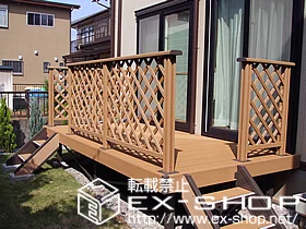 ��ʌ�����s��LIXIL ���N�V���i�g�X�e���j�̃E�b�h�f�b�L ���R�X�e�[�WII  �P�́{�f�b�L�t�F���X �{�H��