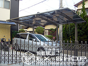 のカーポート カーブポートシグマIII 延長タイプ 積雪〜20cm対応 施工例