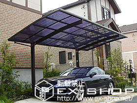 のカーポート カーブポートシグマ? 積雪〜20cm対応 施工例