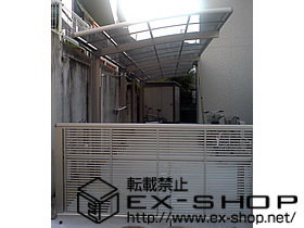 のカーゲート エクスラインアップゲート1型 施工例