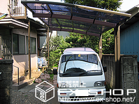 のカーポート カーブポートシグマIII 積雪〜20cm対応 施工例