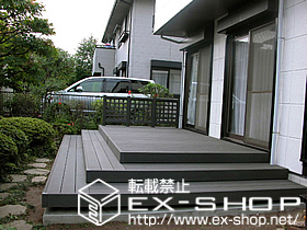 のウッドデッキ リウッドデッキＩＩ　標準 施工例