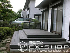 YKKAPのウッドデッキ リウッドデッキＩＩ　標準 施工例