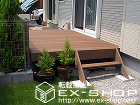 のウッドデッキ リウッドデッキII 施工例