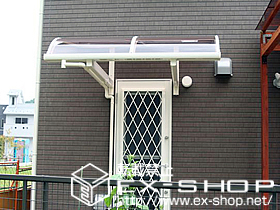 のバルコニー・ベランダ屋根 ライザーテラスII R型 単体 ルーフタイプ 積雪〜20cm対応 施工例