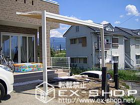 のオーニング・日よけ 彩樹A型 ボックスタイプ 手動式 施工例