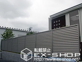 LIXIL ���N�V��(TOEX)�̃t�F���X�E��E�� �v�����IR9�^�t�F���X�@�t���[�|�[���^�C�v �{�H��