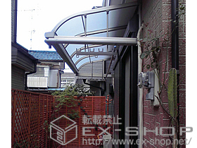 のバルコニー・ベランダ屋根 ライザーテラスII R型 単体 ルーフタイプ 積雪〜20cm対応 施工例