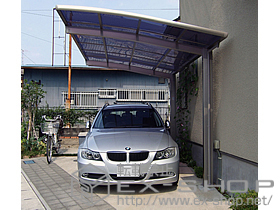 のカーポート カーブポートシグマIII 積雪〜20cm対応 施工例