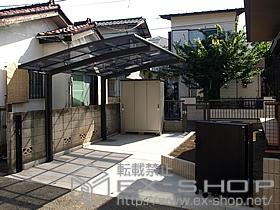 のカーポート カーブポートシグマIII 積雪〜20cm対応 施工例