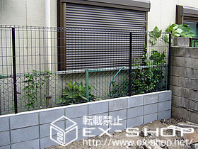 のフェンス・柵 FCS-61型フェンス 施工例