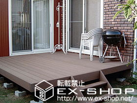 のウッドデッキ リウッドデッキII ワイド 施工例