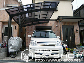 のカーポート カーブポートシグマIII 積雪〜20cm対応 施工例